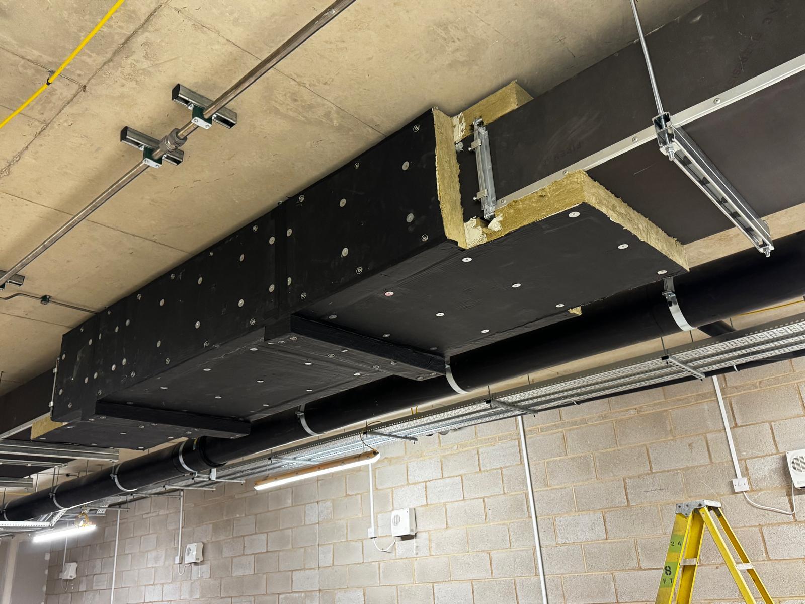 Fire-Rated Ductwork Insulation — photo 1